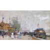 GALIEN LALOUE Peinture Française 20è Paris Pavillon Français Exposition Universelle 1900 Certificat d’authenticité 27
