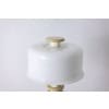 Ettore Sottsass. Lampadaire en bois laqué blanc et beige. Années 1980-90. LS6578809 20