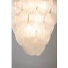 Lustre en verre de Murano blanc translucide. Italie, travail contemporain. LS64641401 17