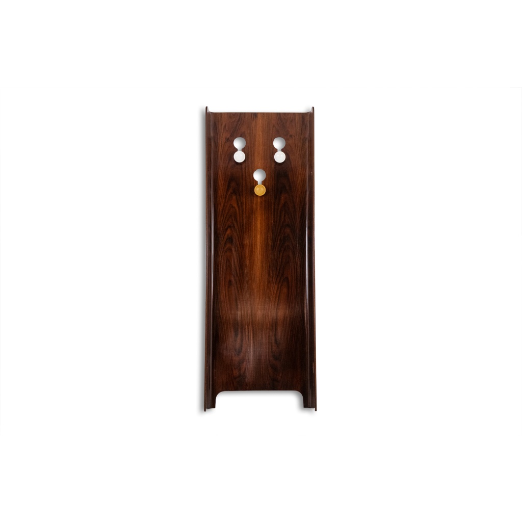 Carlo di Carli. Porte-manteaux en placage de palissandre. Années 1960. 3