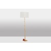 Paire de lampadaires en métal doré. 20e siècle. LS6548851/1P 12