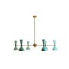 Lustre rayonnant de forme diabolo à 12 lumières. Contemporain. LS65881156T 15