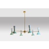 Lustre rayonnant de forme diabolo à 12 lumières. Contemporain. LS65891156T 17