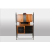 Paire de cabinets italiens en placage de teck. Années 1960. LS65632009/2P 34