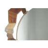 Miroir en bronze et laiton oxydé de forme déstructurée. Contemporain. LS65313002M 17