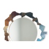 Miroir en bronze et laiton oxydé de forme déstructurée. Contemporain. LS65313002M 12
