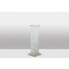Paire de colonnes de style Art Déco, en marbre blanc, XXe siècle. LS6476409P 37