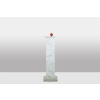 Paire de colonnes de style Art Déco, en marbre blanc, XXe siècle. LS6476409P 32