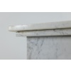 Paire de colonnes de style Art Déco, en marbre blanc, XXe siècle. LS6476409P 42