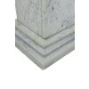Paire de colonnes de style Art Déco, en marbre blanc, XXe siècle. LS6476409P 40