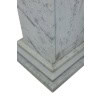 Paire de colonnes de style Art Déco, en marbre blanc, XXe siècle. LS6476409P 29