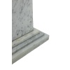 Paire de colonnes de style Art Déco, en marbre blanc, XXe siècle. LS6476409P 39