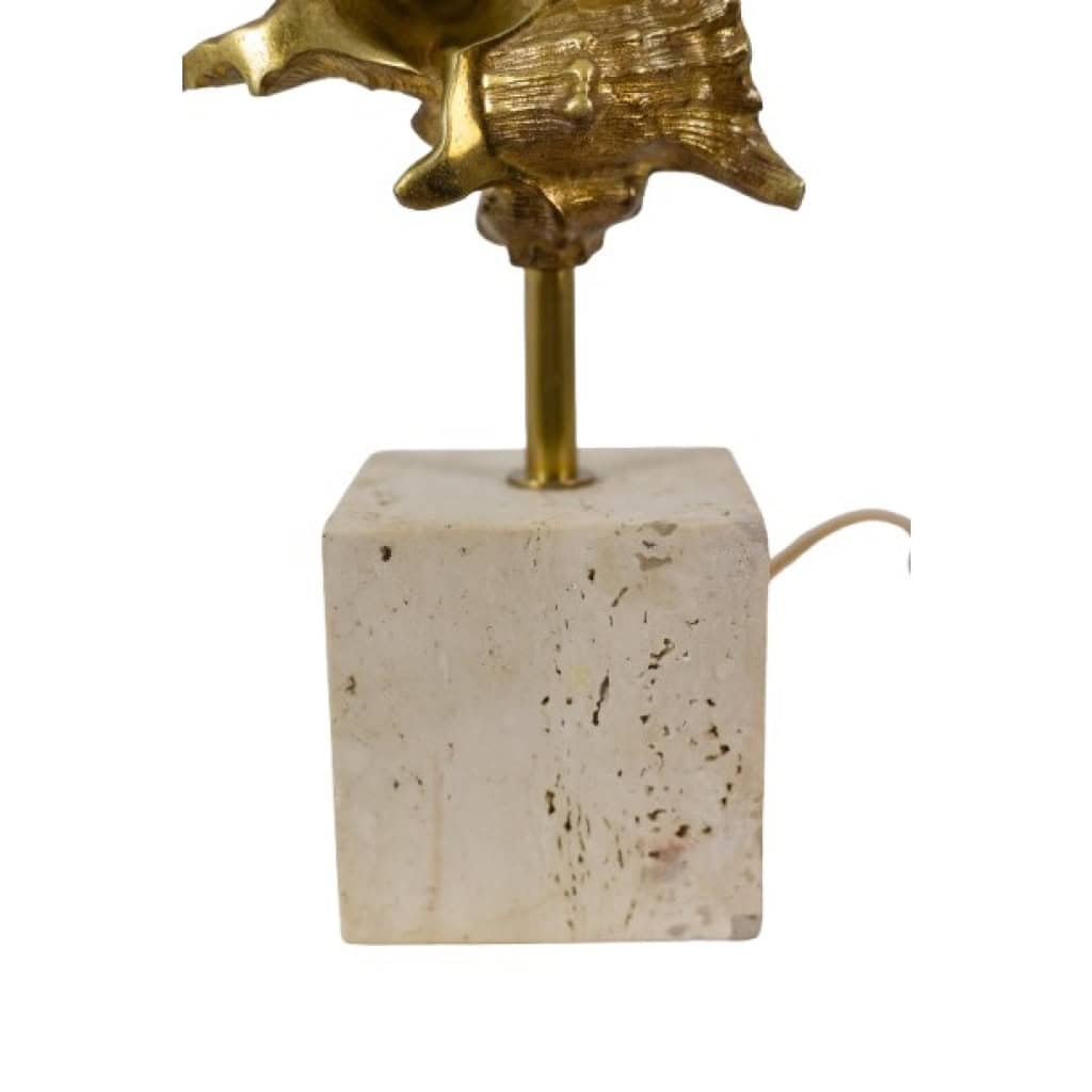 Maison Charles. Lampe coquillage en bronze doré. France, années 1970 LS65851021 7