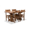 Officina Rivadossi. Table et 4 chaises de style Brutaliste. Italie, vers 1970 LS65692309P 24