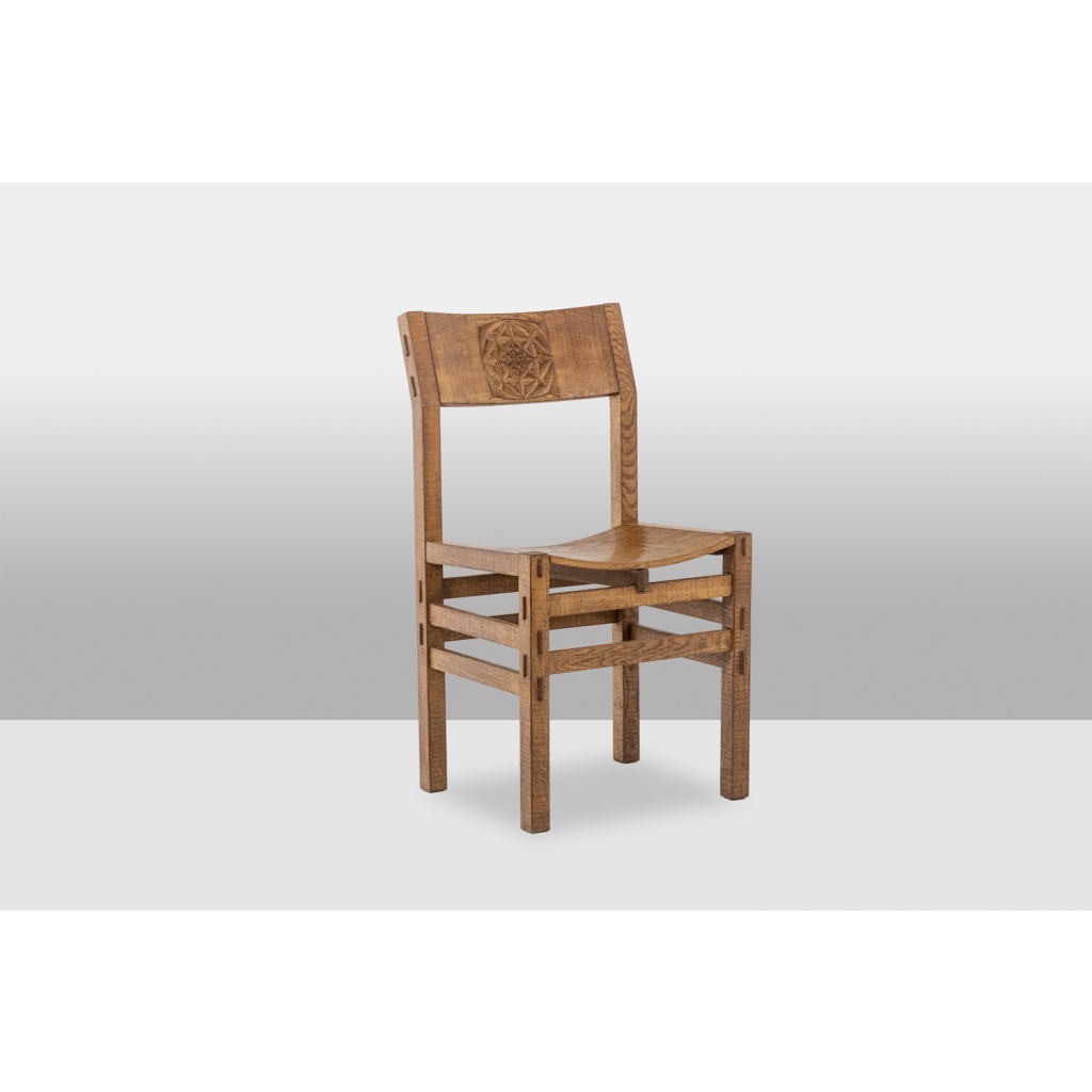 Officina Rivadossi. Table et 4 chaises de style Brutaliste. Italie, vers 1970 LS65692309P 20