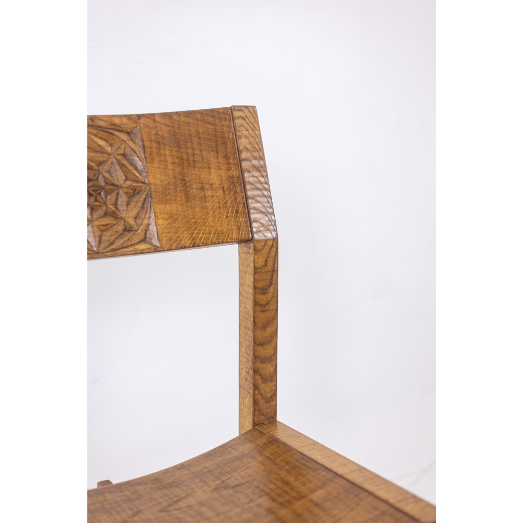Officina Rivadossi. Table et 4 chaises de style Brutaliste. Italie, vers 1970 LS65692309P 14