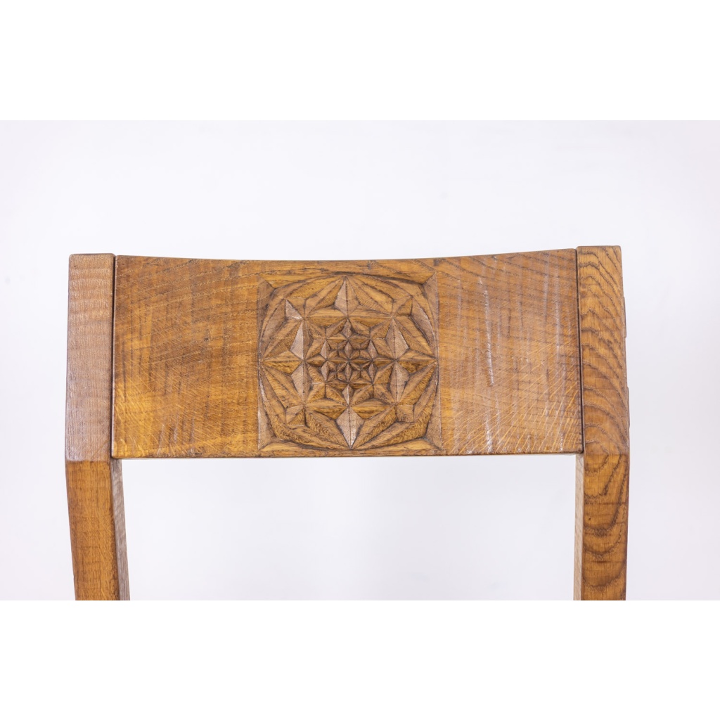 Officina Rivadossi. Table et 4 chaises de style Brutaliste. Italie, vers 1970 LS65692309P 12