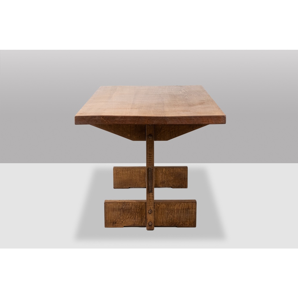 Officina Rivadossi. Table et 4 chaises de style Brutaliste. Italie, vers 1970 LS65692309P 6