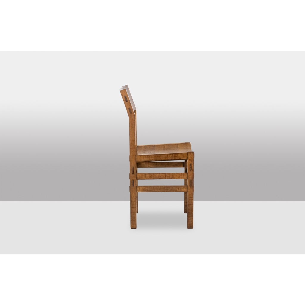Officina Rivadossi. Table et 4 chaises de style Brutaliste. Italie, vers 1970 LS65692309P 7