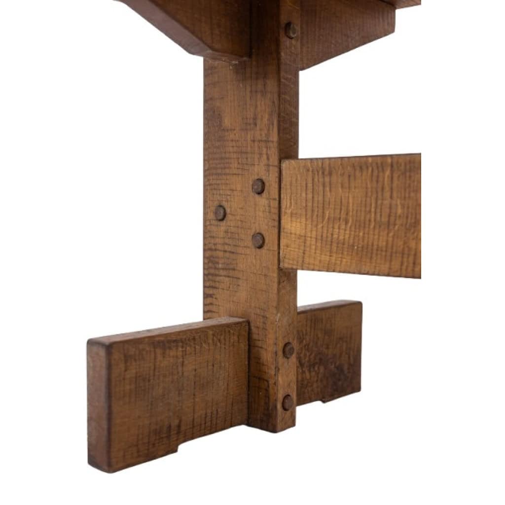 Officina Rivadossi. Table et 4 chaises de style Brutaliste. Italie, vers 1970 LS65692309P 4