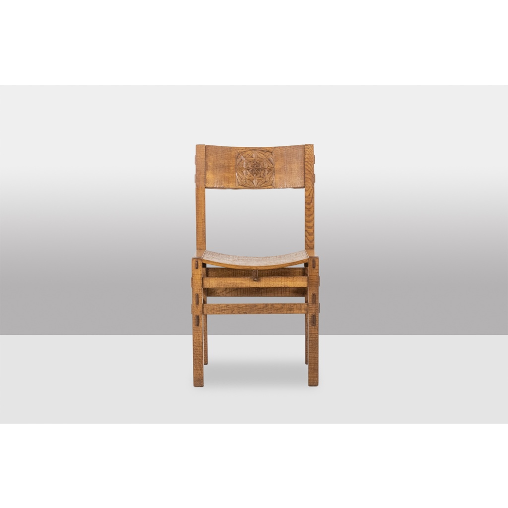 Officina Rivadossi. Table et 4 chaises de style Brutaliste. Italie, vers 1970 LS65692309P 23