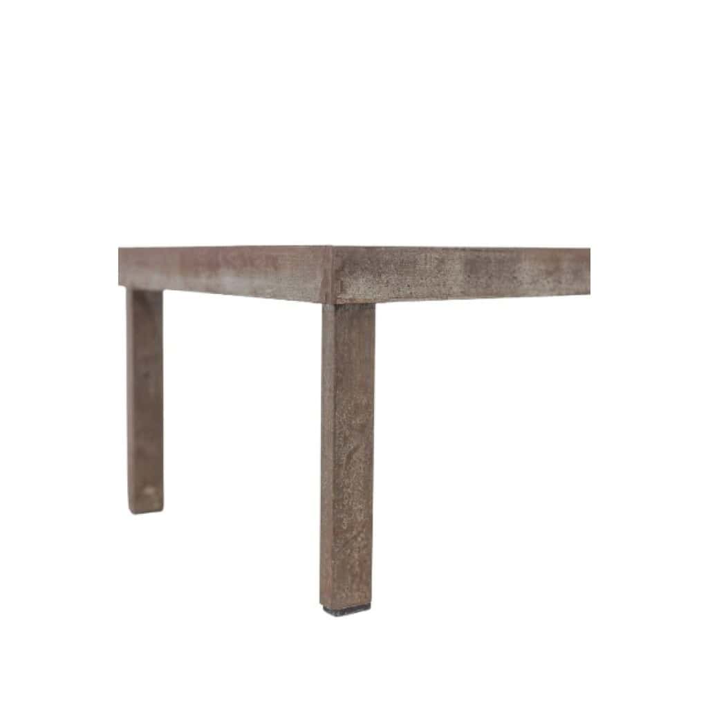 Capron. Table basse « navette » en grès émaillé noir et rouge. Années 1960. LS66291834 6