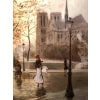 STEIN Georges Paris Animation at Notre Dame from the Quays Oil On Canvas Signed Certificate of Authenticity 19 STEIN Georges Paris Animation at Notre Dame from the Quays Oil On Canvas Signed Certificate of Authenticity 19