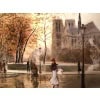 STEIN Georges Paris Animation at Notre Dame from the Quays Oil On Canvas Signed Certificate of Authenticity 22 STEIN Georges Paris Animation at Notre Dame from the Quays Oil On Canvas Signed Certificate of Authenticity 22