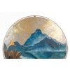 Tableau en marqueterie de laiton oxydé. Contemporain. LS65302405P 12