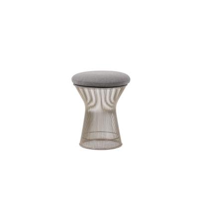 Warren Platner pour Knoll. Tabouret rond, piètement métal. Circa 1970 LS6556559T