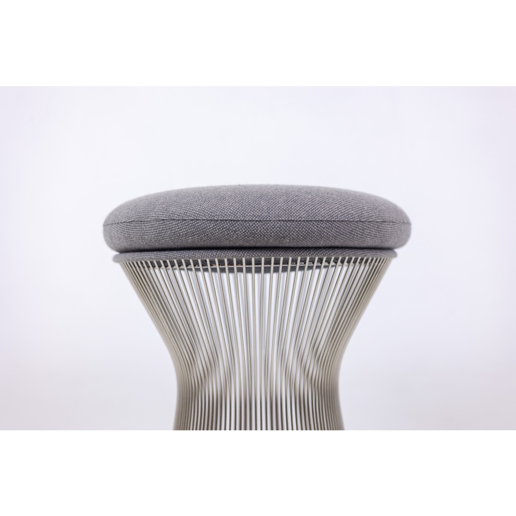 Warren Platner pour Knoll. Tabouret rond, piètement métal. Circa 1970 LS6556559T 8