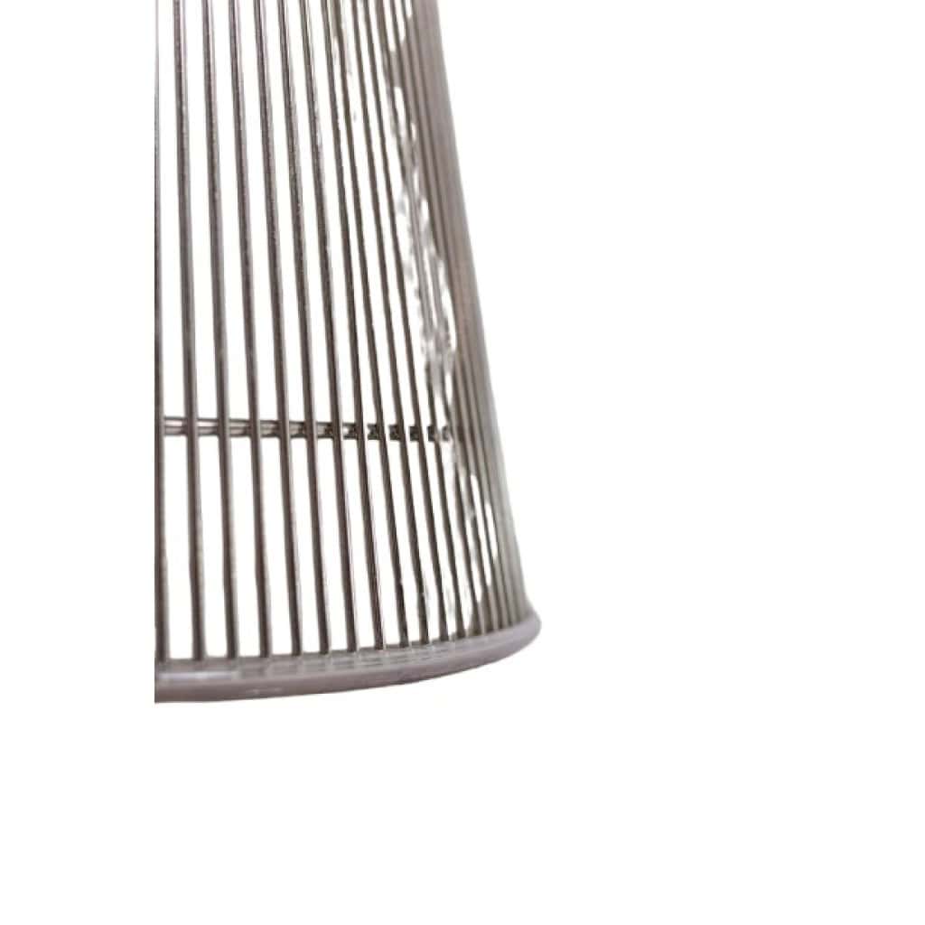 Warren Platner pour Knoll. Tabouret rond, piètement métal. Circa 1970 LS6556559T 7