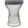 Warren Platner pour Knoll. Tabouret rond, piètement métal. Circa 1970 LS6556559T 11
