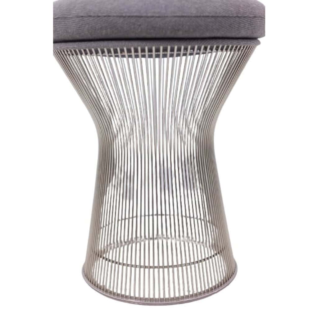 Warren Platner pour Knoll. Tabouret rond, piètement métal. Circa 1970 LS6556559T 5