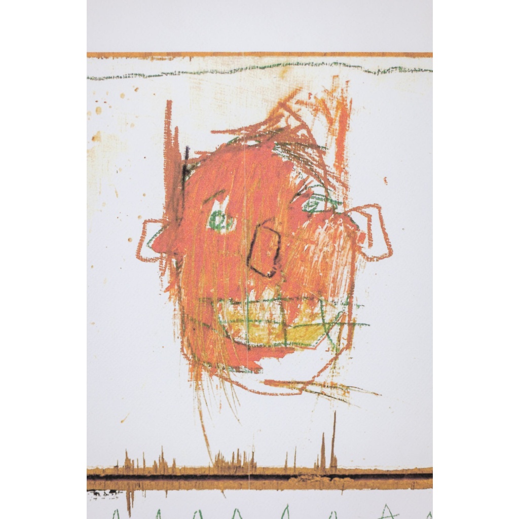 Jean-Michel Basquiat. Sérigraphie en couleurs numérotée. Années 1990. LS6633A80/1 6