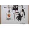 Jean-Michel Basquiat. Numbered color silkscreen print. 1990s. LS6633B89/1 12