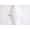 Enrico Tronconi Lampadaire « Bambou », en verre opalin blanc. Années 70. LS6571887T 15