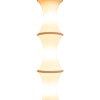 Enrico Tronconi Lampadaire « Bambou », en verre opalin blanc. Années 70. LS6571887T 20