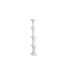 Enrico Tronconi Lampadaire « Bambou », en verre opalin blanc. Années 70. LS6571887T 13