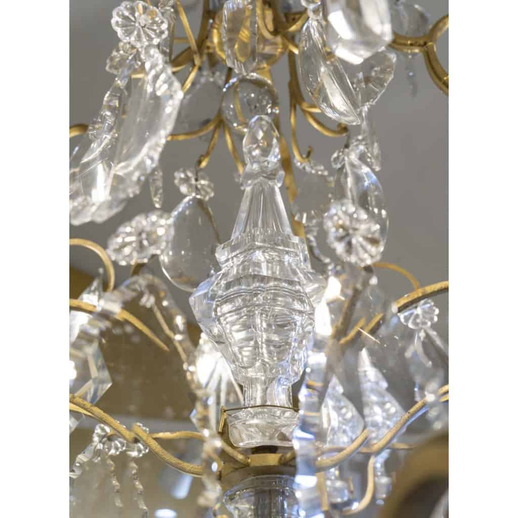 Lustre en cristal de style Louis XV circa 1890 8