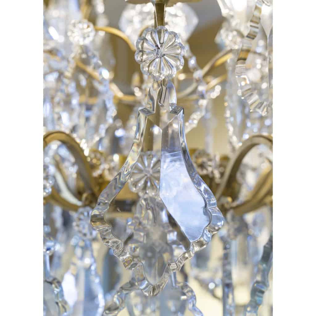 Lustre en cristal de style Louis XV circa 1890 9
