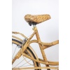 Vélo habillé de bambou et de rotin. Travail artisanal des années 1970. LS6631358 30