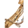 Vélo habillé de bambou et de rotin. Travail artisanal des années 1970. LS6631358 27