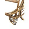 Vélo habillé de bambou et de rotin. Travail artisanal des années 1970. LS6631358 26