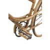Vélo habillé de bambou et de rotin. Travail artisanal des années 1970. LS6631358 25
