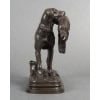 Sculpture – Chien Setter Au Lièvre , Alfred Dubucand (1828 – 1894) – Bronze 15