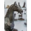 Sculpture – Cheval À La Barrière , Godefroid Devreese (1861-1941) – Bronze 19