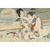 Série de 8 estampes érotiques japonaises, d’époque XIXème siècle. 16