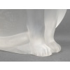 LALIQUE – Chat assis en cristal XXe – signé Lalique France 20