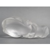 LALIQUE – Chat couché en cristal XXe Signé Lalique France 27